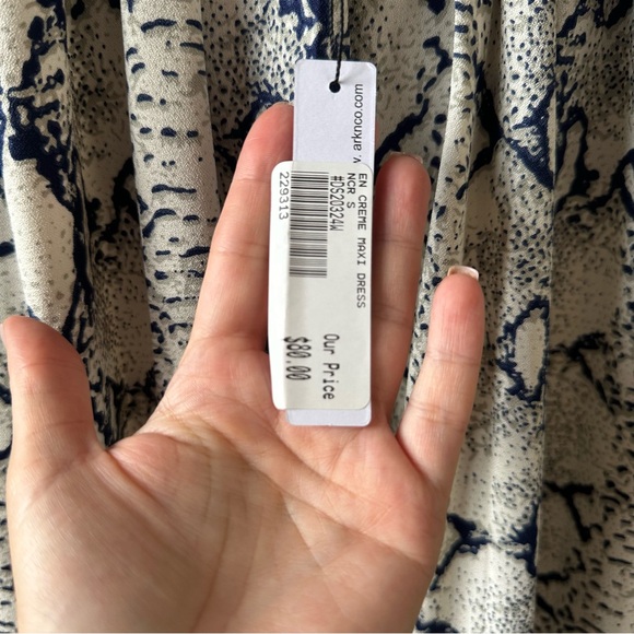 Chic Snake Print Maxi Dress - Picture 3 of 6